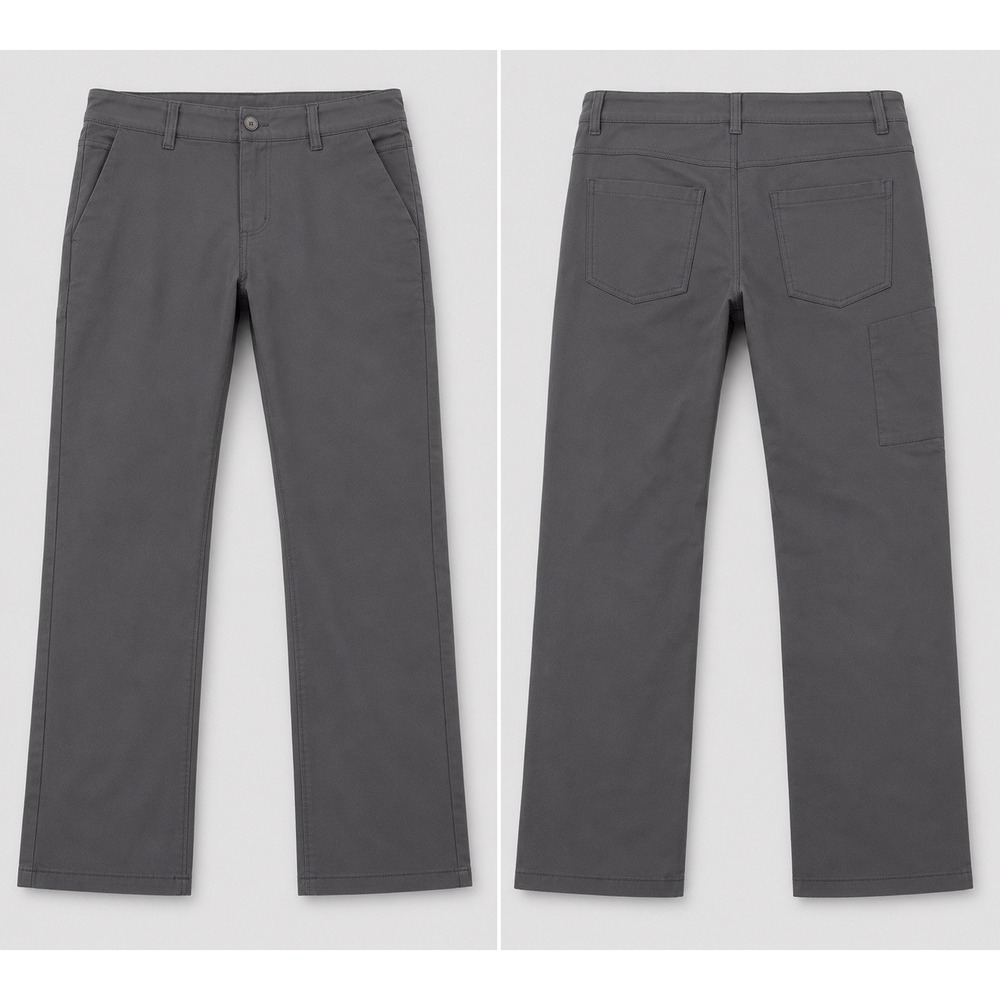 Bylt  Pants MENS LARGE EVERYDAY  2.0 Performance Stretch Active Golf GRAY